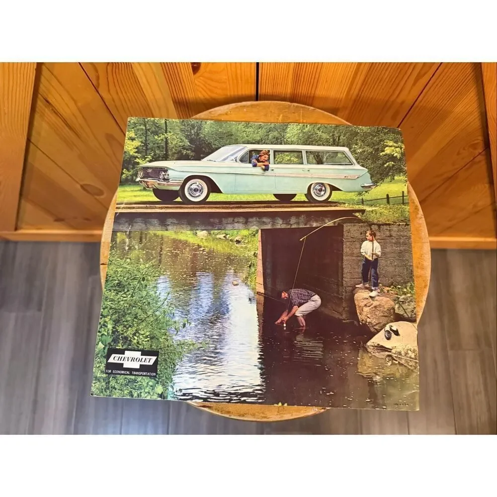 1961 Chevrolet 7 piece paper lot (6552)